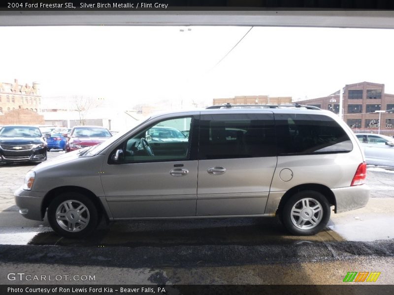 Silver Birch Metallic / Flint Grey 2004 Ford Freestar SEL