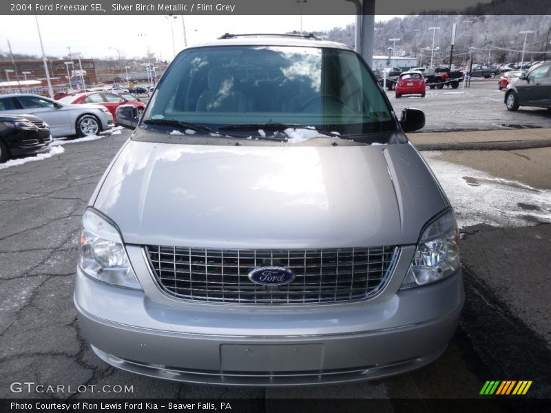 Silver Birch Metallic / Flint Grey 2004 Ford Freestar SEL