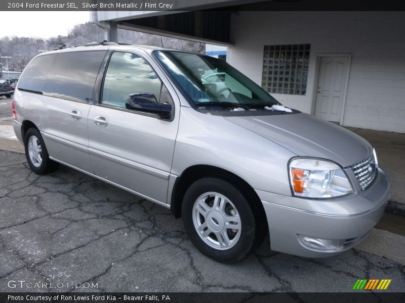 Silver Birch Metallic / Flint Grey 2004 Ford Freestar SEL