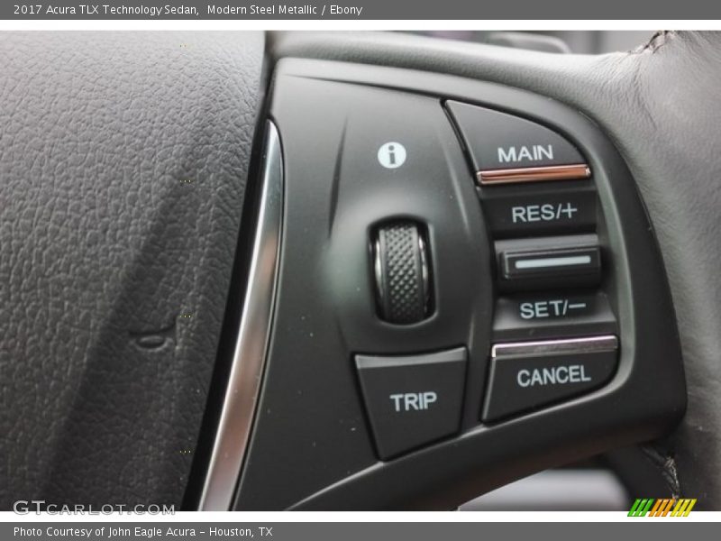 Modern Steel Metallic / Ebony 2017 Acura TLX Technology Sedan