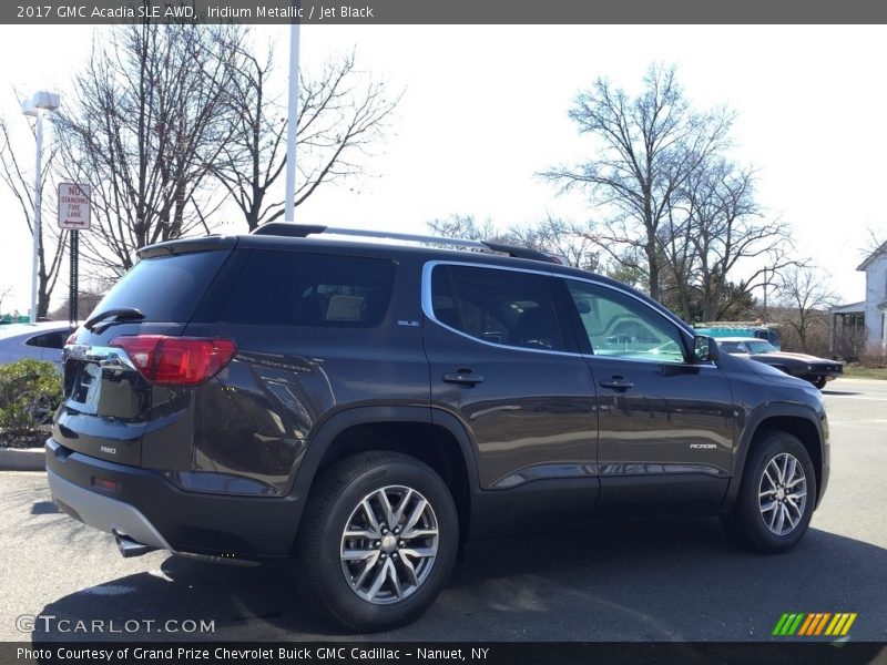 Iridium Metallic / Jet Black 2017 GMC Acadia SLE AWD