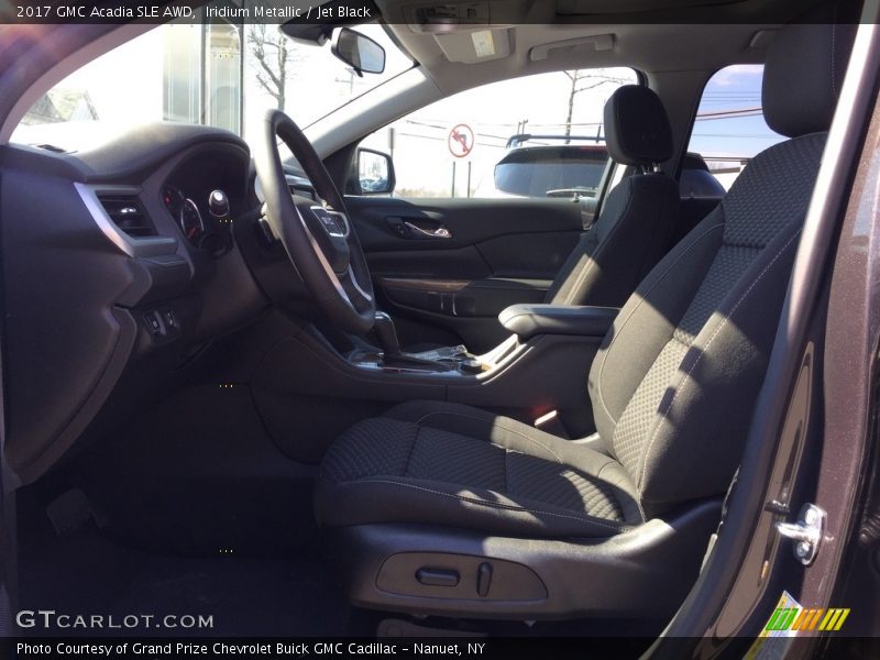 Iridium Metallic / Jet Black 2017 GMC Acadia SLE AWD