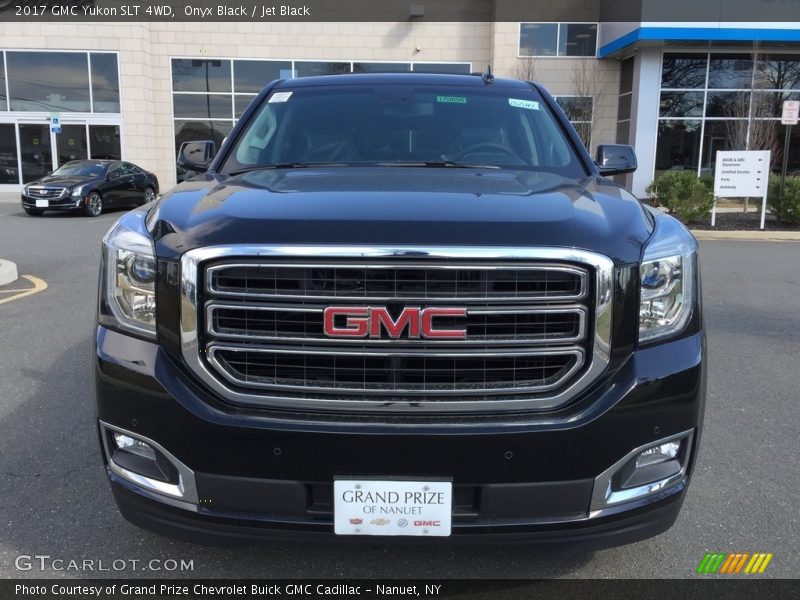 Onyx Black / Jet Black 2017 GMC Yukon SLT 4WD