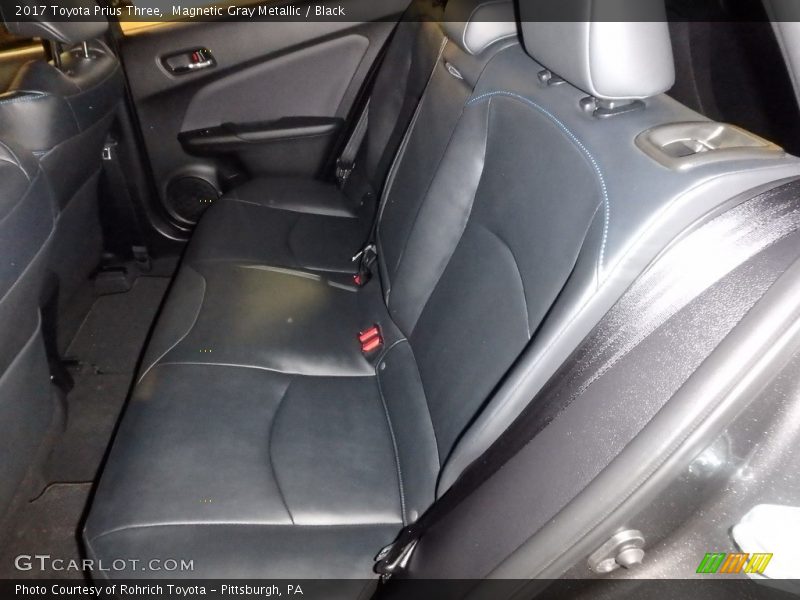 Magnetic Gray Metallic / Black 2017 Toyota Prius Three