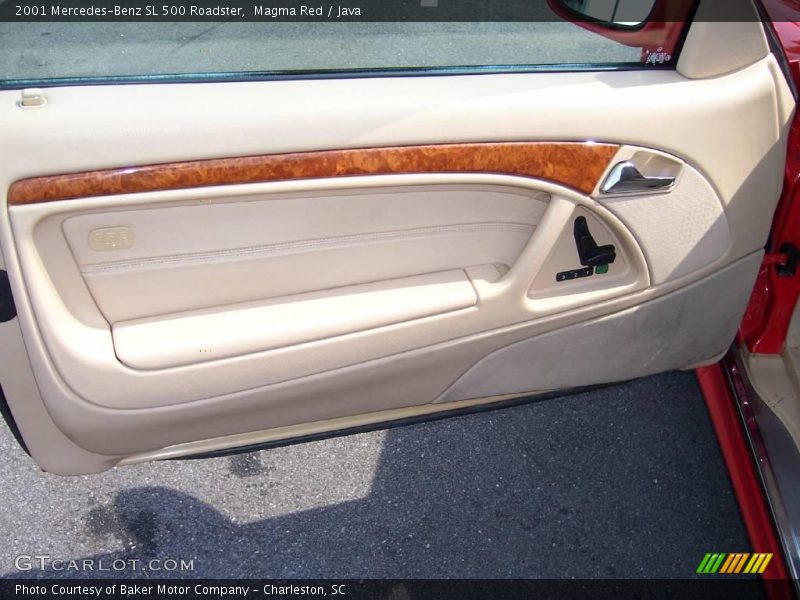 Magma Red / Java 2001 Mercedes-Benz SL 500 Roadster