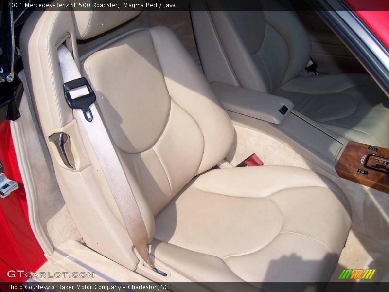 Magma Red / Java 2001 Mercedes-Benz SL 500 Roadster