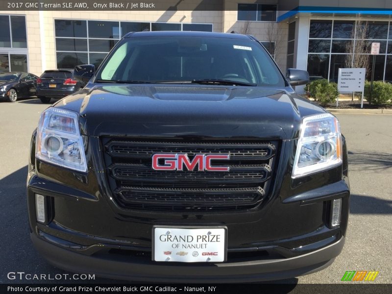 Onyx Black / Jet Black 2017 GMC Terrain SLE AWD
