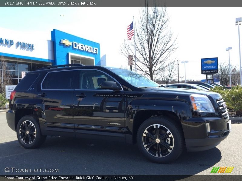 Onyx Black / Jet Black 2017 GMC Terrain SLE AWD