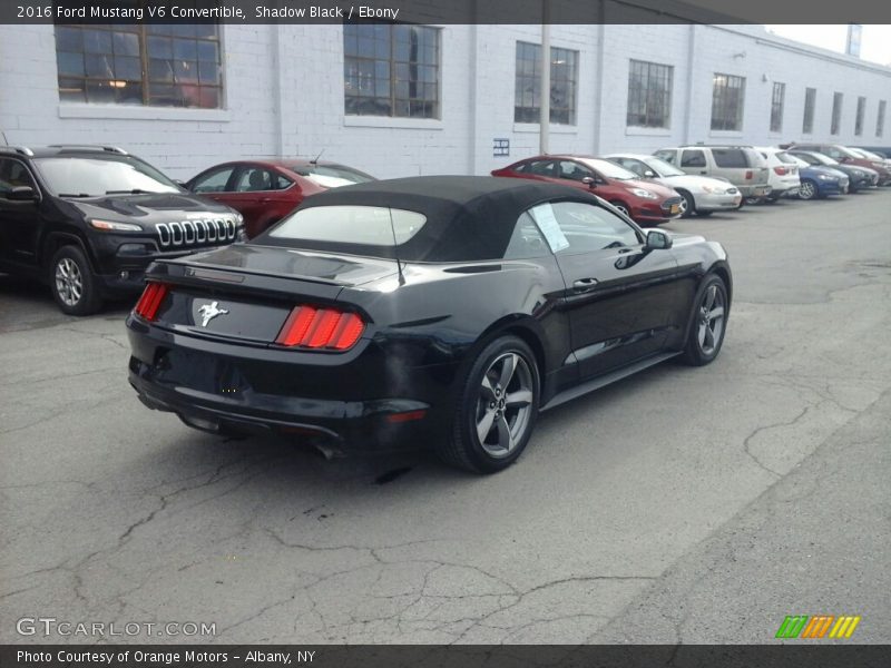 Shadow Black / Ebony 2016 Ford Mustang V6 Convertible