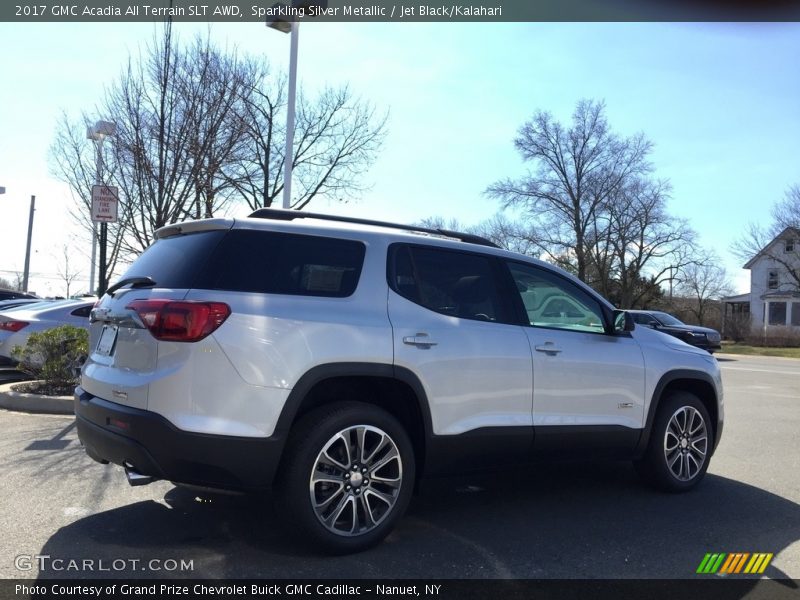 Sparkling Silver Metallic / Jet Black/Kalahari 2017 GMC Acadia All Terrain SLT AWD