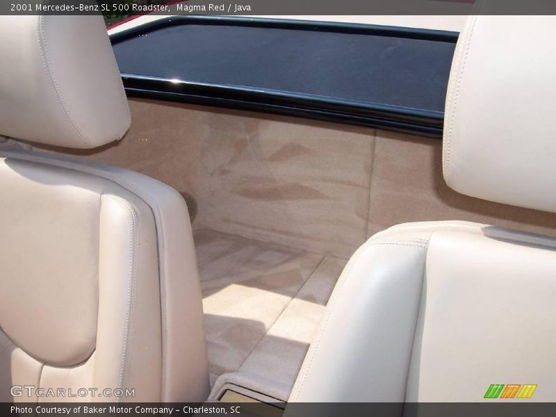 Magma Red / Java 2001 Mercedes-Benz SL 500 Roadster