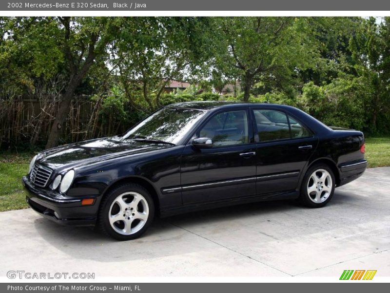 Black / Java 2002 Mercedes-Benz E 320 Sedan