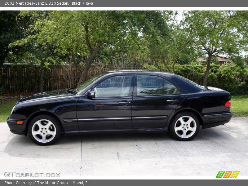  2002 E 320 Sedan Black