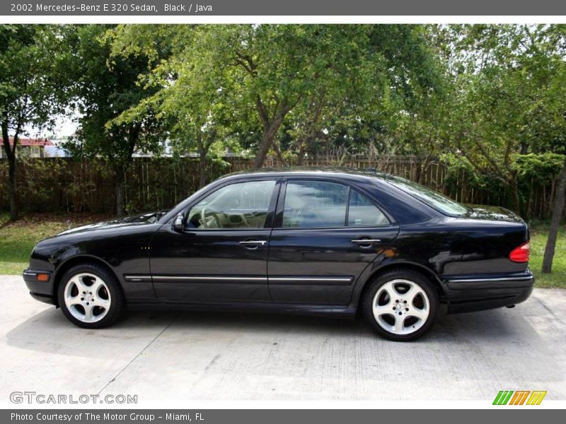 Black / Java 2002 Mercedes-Benz E 320 Sedan