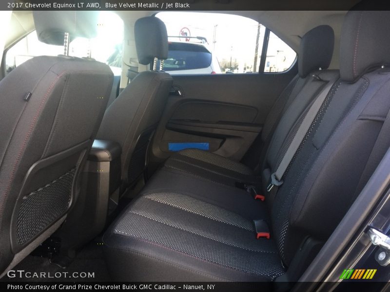 Blue Velvet Metallic / Jet Black 2017 Chevrolet Equinox LT AWD