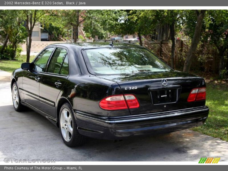  2002 E 320 Sedan Black