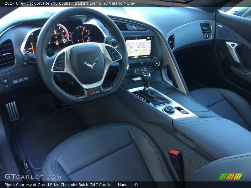  2017 Corvette Z06 Coupe Gray Interior