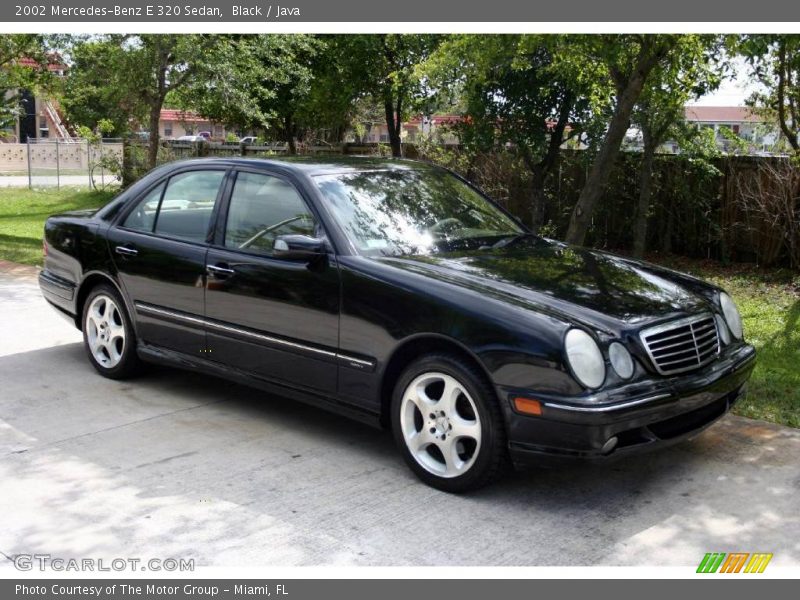 Black / Java 2002 Mercedes-Benz E 320 Sedan