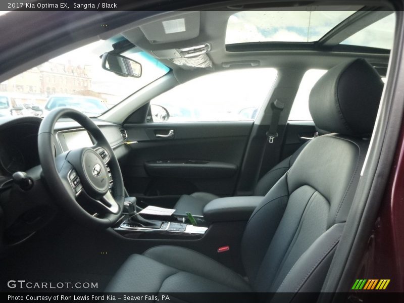Sangria / Black 2017 Kia Optima EX