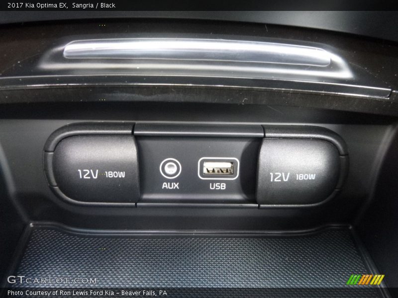Sangria / Black 2017 Kia Optima EX