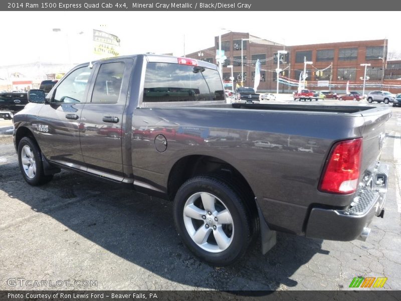 Mineral Gray Metallic / Black/Diesel Gray 2014 Ram 1500 Express Quad Cab 4x4