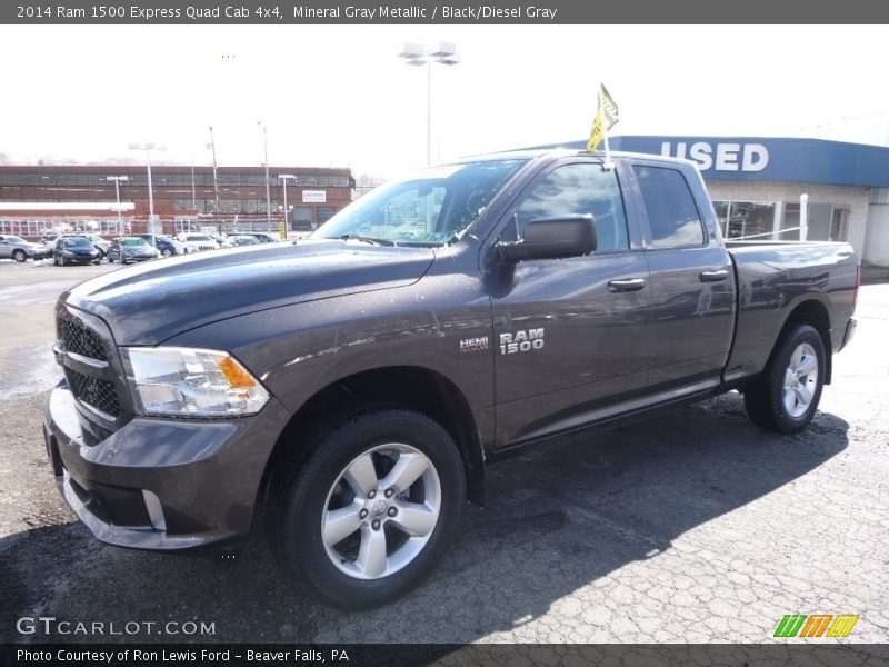 Front 3/4 View of 2014 1500 Express Quad Cab 4x4