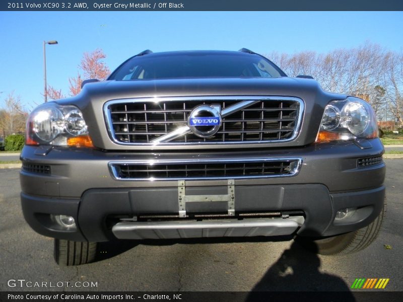 Oyster Grey Metallic / Off Black 2011 Volvo XC90 3.2 AWD