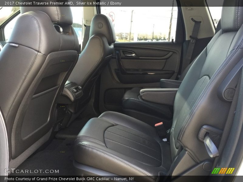 Silver Ice Metallic / Ebony 2017 Chevrolet Traverse Premier AWD