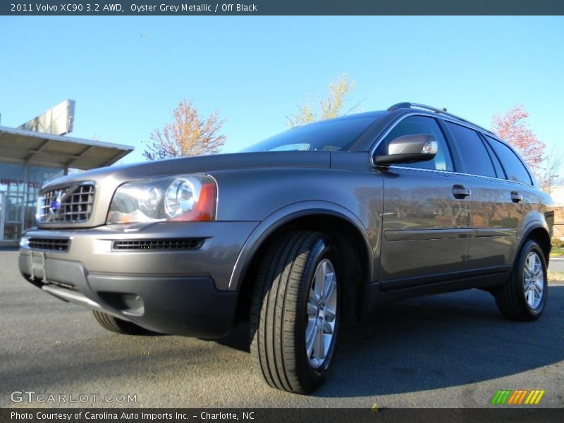 Oyster Grey Metallic / Off Black 2011 Volvo XC90 3.2 AWD