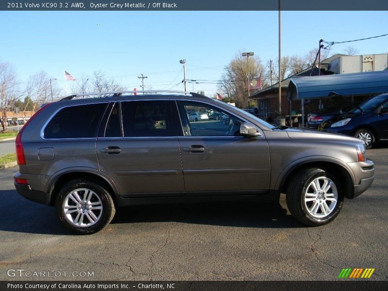 Oyster Grey Metallic / Off Black 2011 Volvo XC90 3.2 AWD