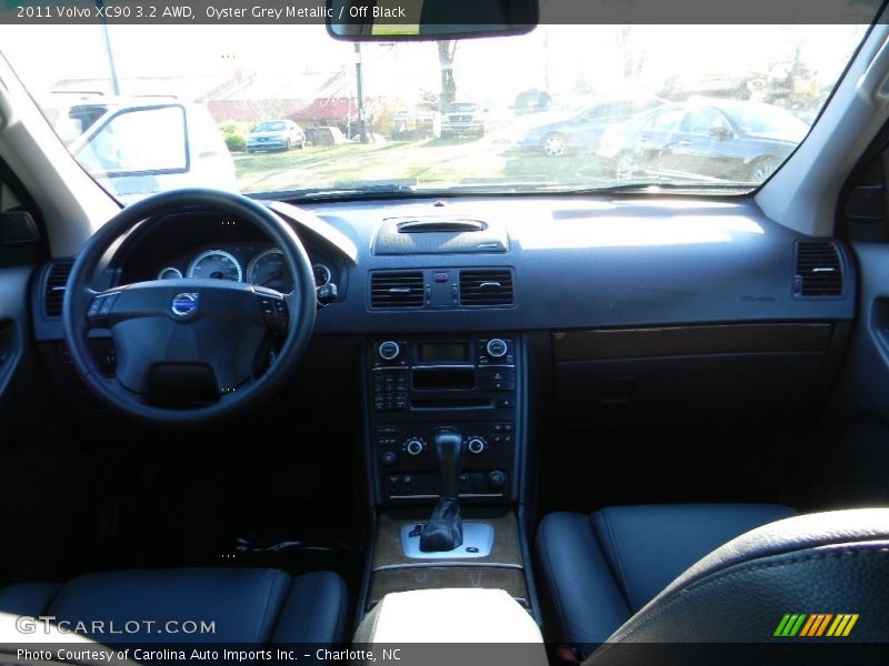 Oyster Grey Metallic / Off Black 2011 Volvo XC90 3.2 AWD