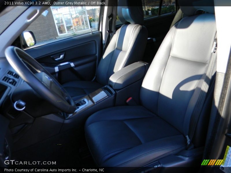 Oyster Grey Metallic / Off Black 2011 Volvo XC90 3.2 AWD