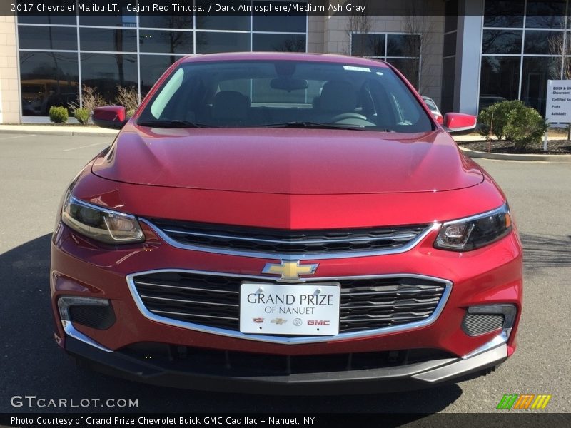 Cajun Red Tintcoat / Dark Atmosphere/Medium Ash Gray 2017 Chevrolet Malibu LT