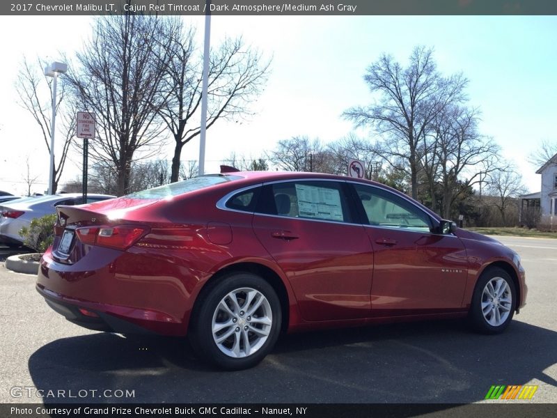 Cajun Red Tintcoat / Dark Atmosphere/Medium Ash Gray 2017 Chevrolet Malibu LT