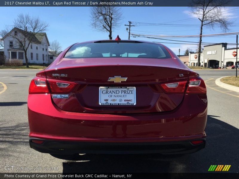 Cajun Red Tintcoat / Dark Atmosphere/Medium Ash Gray 2017 Chevrolet Malibu LT