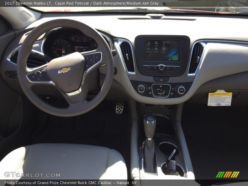 Cajun Red Tintcoat / Dark Atmosphere/Medium Ash Gray 2017 Chevrolet Malibu LT