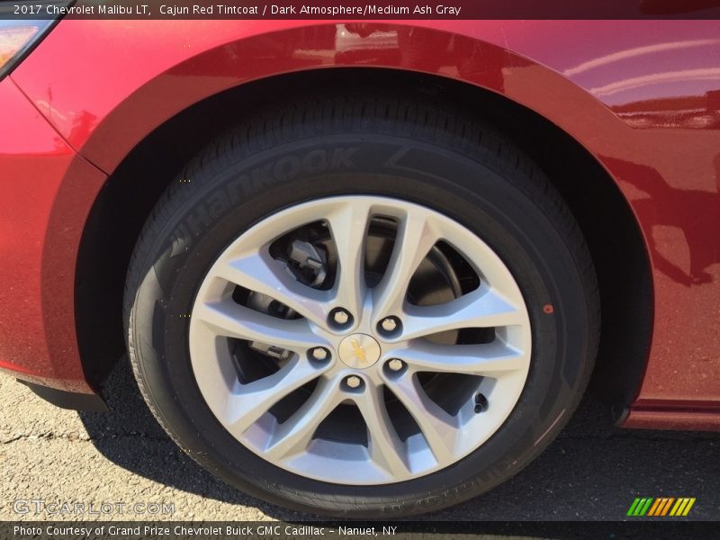 Cajun Red Tintcoat / Dark Atmosphere/Medium Ash Gray 2017 Chevrolet Malibu LT