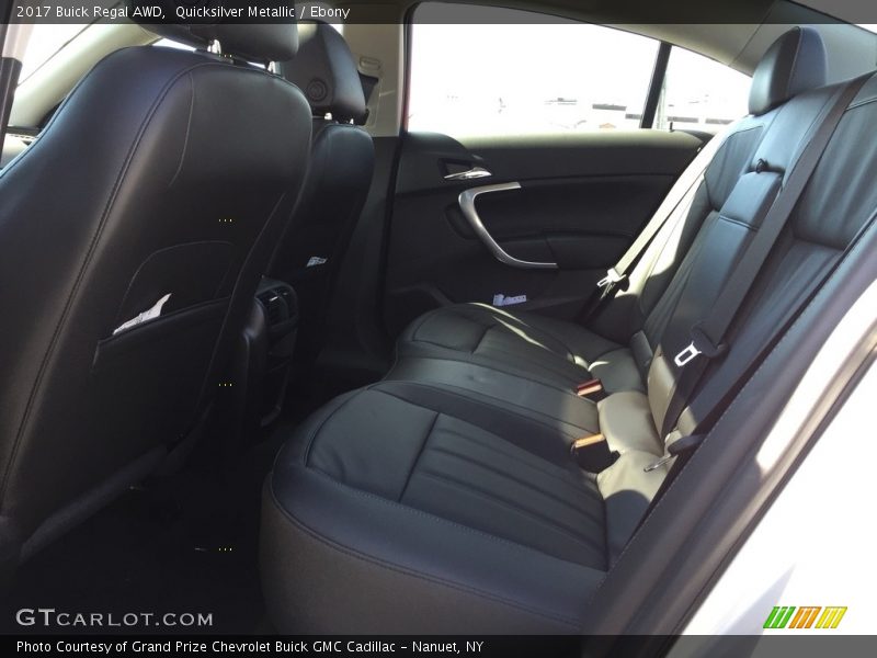 Quicksilver Metallic / Ebony 2017 Buick Regal AWD