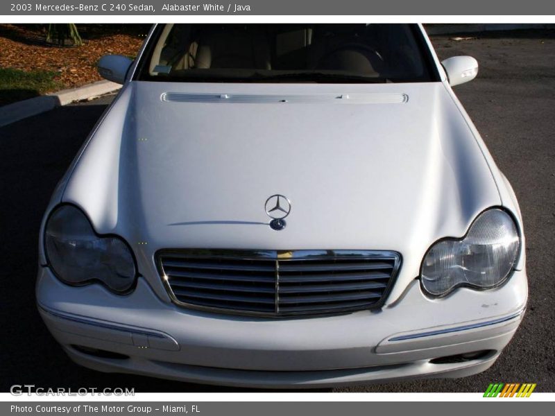 Alabaster White / Java 2003 Mercedes-Benz C 240 Sedan