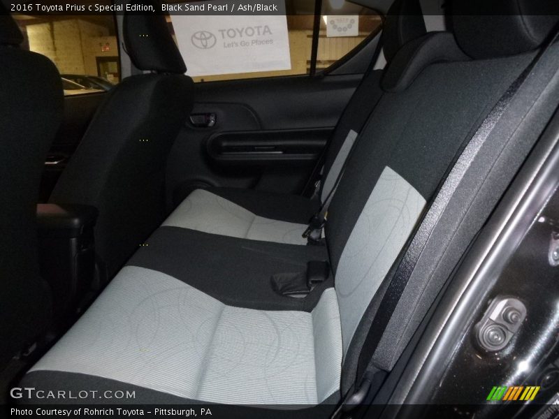 Black Sand Pearl / Ash/Black 2016 Toyota Prius c Special Edition