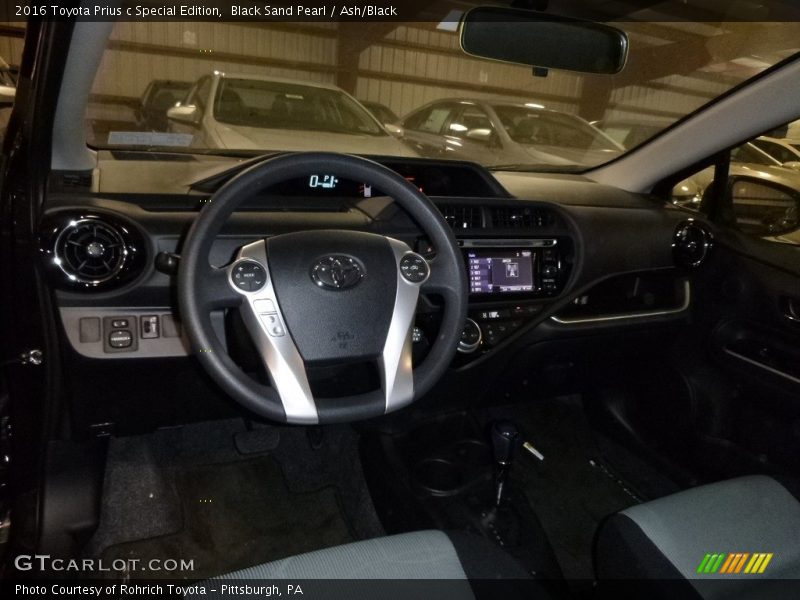 Black Sand Pearl / Ash/Black 2016 Toyota Prius c Special Edition