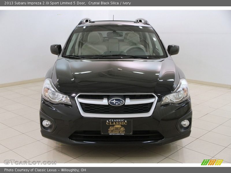 Crystal Black Silica / Ivory 2013 Subaru Impreza 2.0i Sport Limited 5 Door