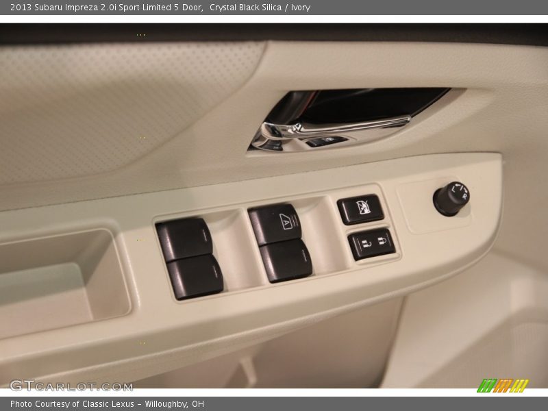 Crystal Black Silica / Ivory 2013 Subaru Impreza 2.0i Sport Limited 5 Door