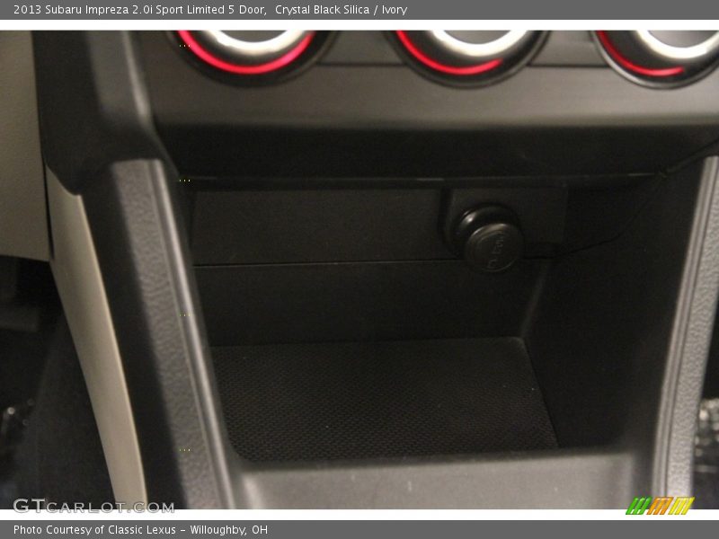 Crystal Black Silica / Ivory 2013 Subaru Impreza 2.0i Sport Limited 5 Door
