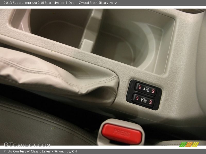 Crystal Black Silica / Ivory 2013 Subaru Impreza 2.0i Sport Limited 5 Door