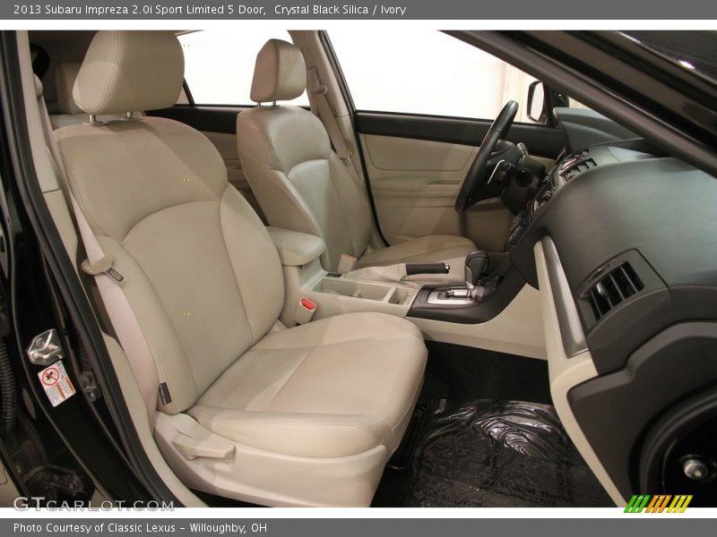 Crystal Black Silica / Ivory 2013 Subaru Impreza 2.0i Sport Limited 5 Door