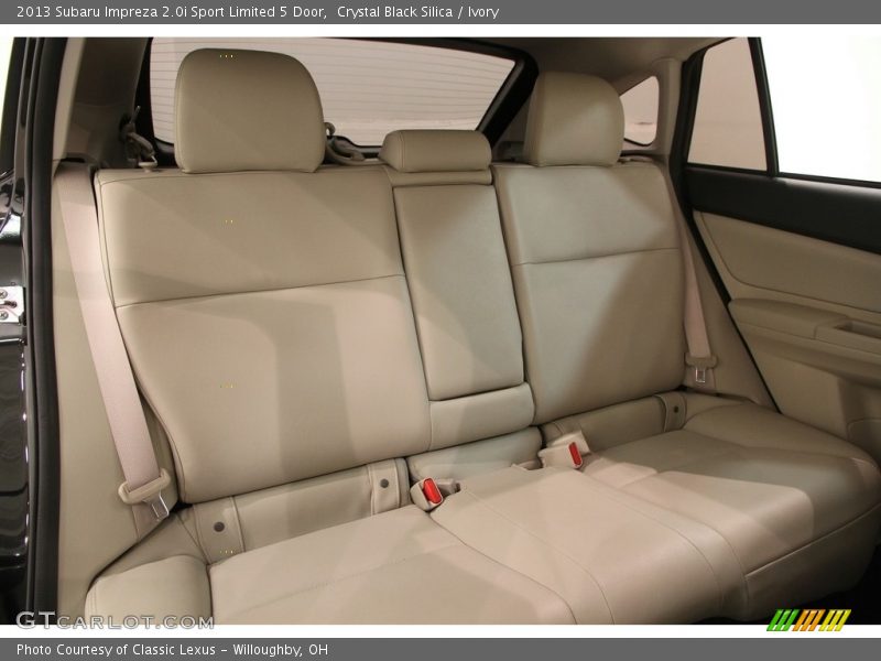 Crystal Black Silica / Ivory 2013 Subaru Impreza 2.0i Sport Limited 5 Door