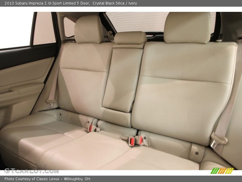 Crystal Black Silica / Ivory 2013 Subaru Impreza 2.0i Sport Limited 5 Door