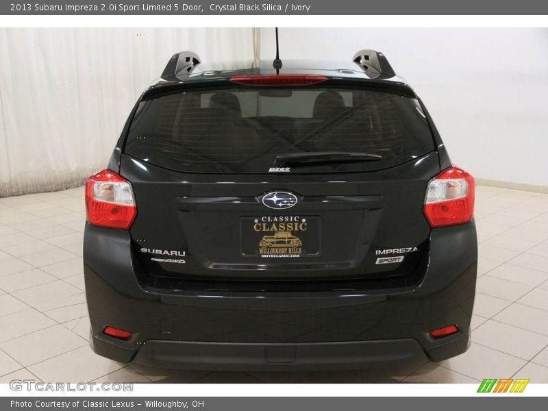 Crystal Black Silica / Ivory 2013 Subaru Impreza 2.0i Sport Limited 5 Door