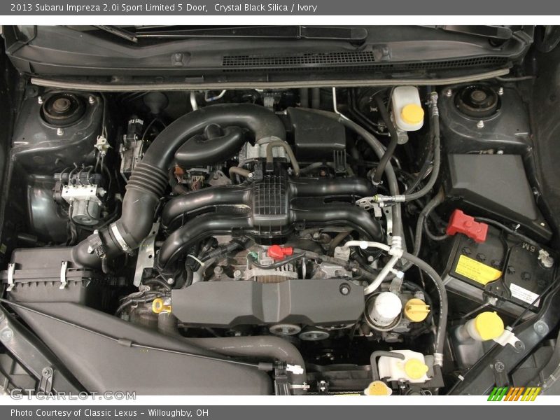 Crystal Black Silica / Ivory 2013 Subaru Impreza 2.0i Sport Limited 5 Door